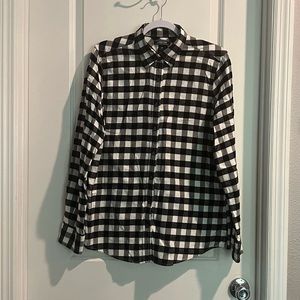 Land’s End Flannel Button-down Shirt